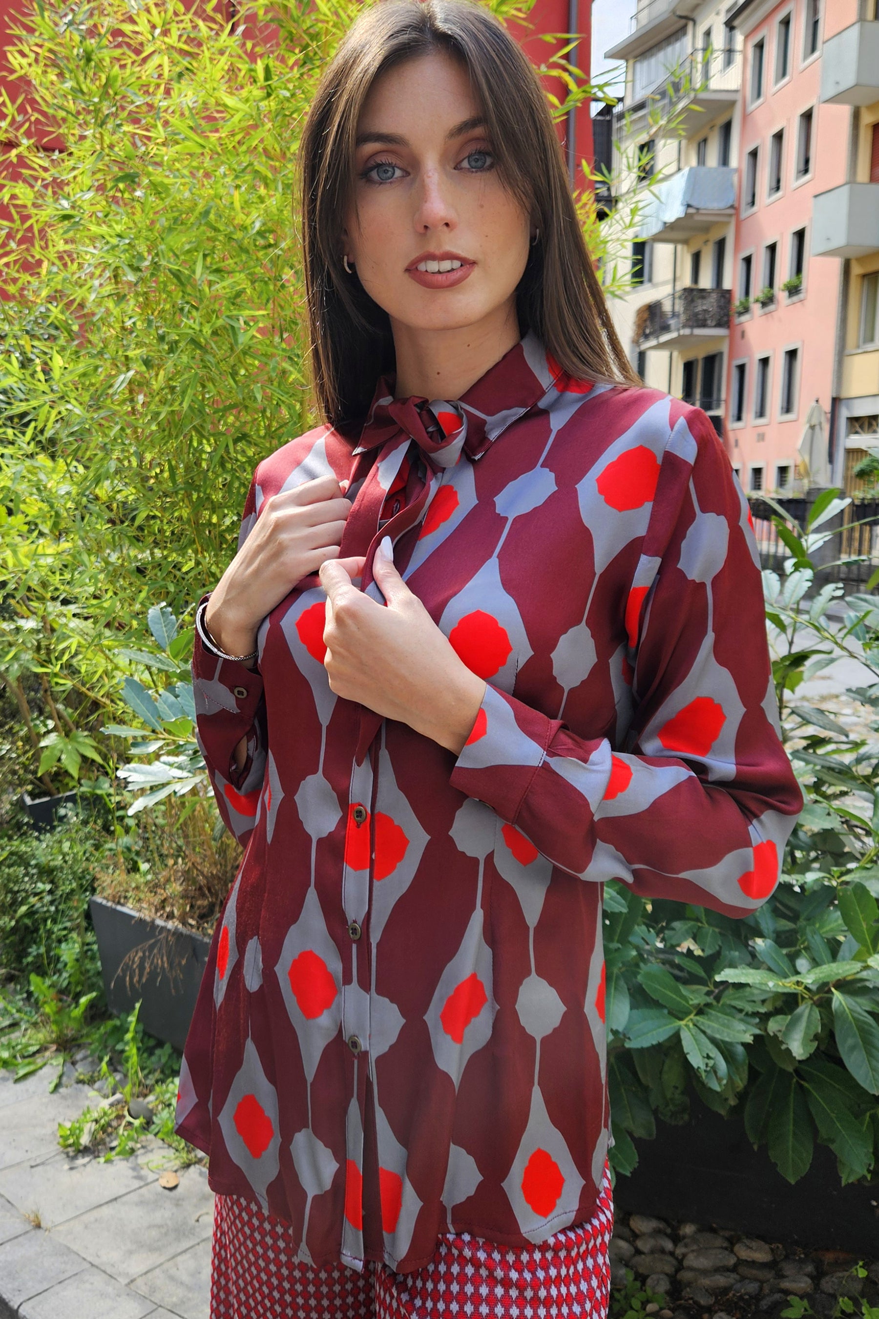 Camicia Viscosa Justmine