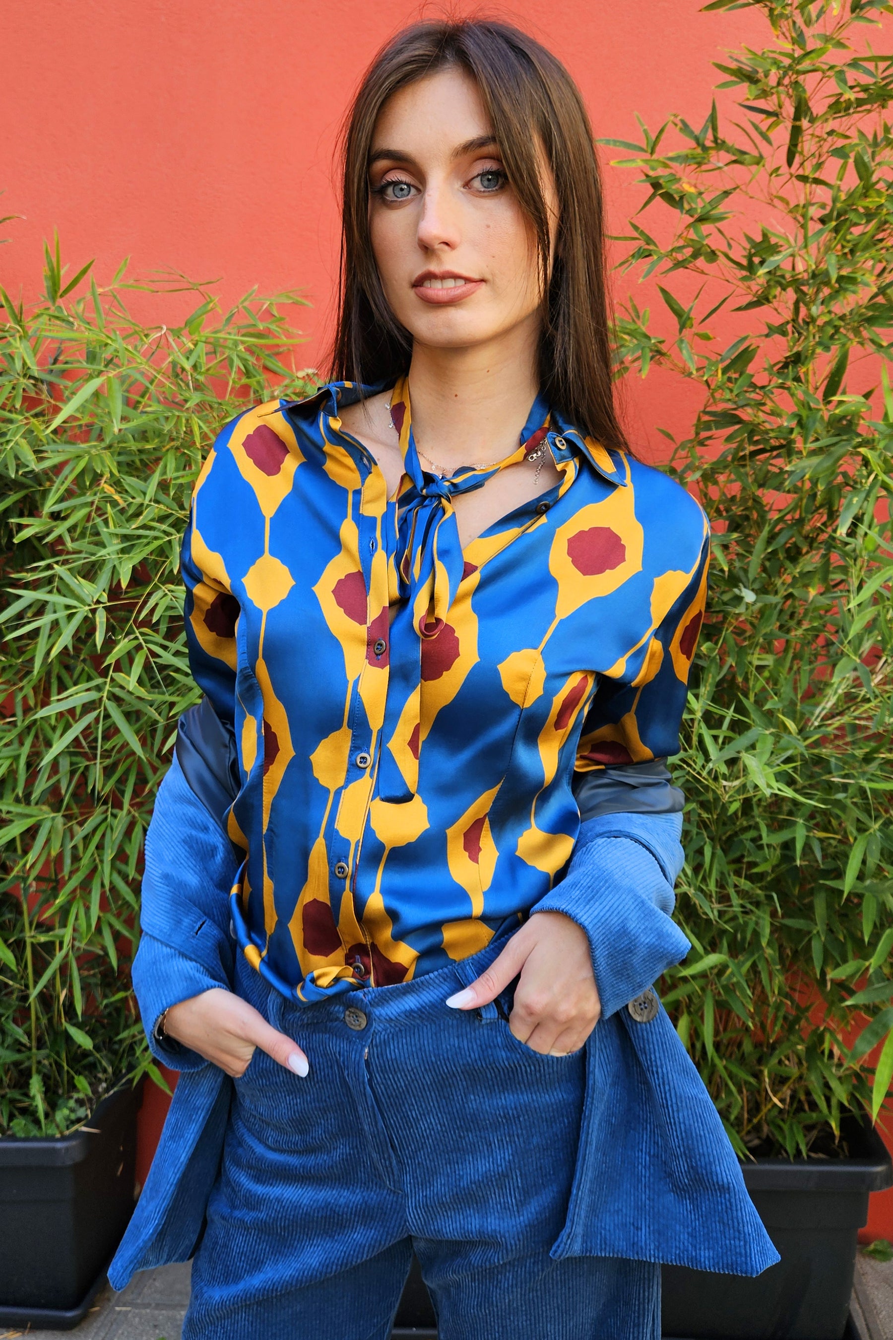 Camicia Viscosa Justmine