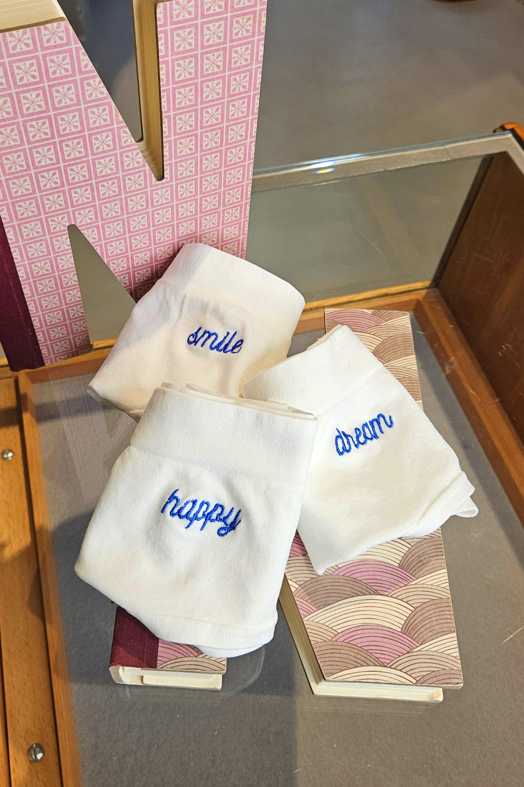 Set 3 Coulotte "Dream+Happy+Smile"