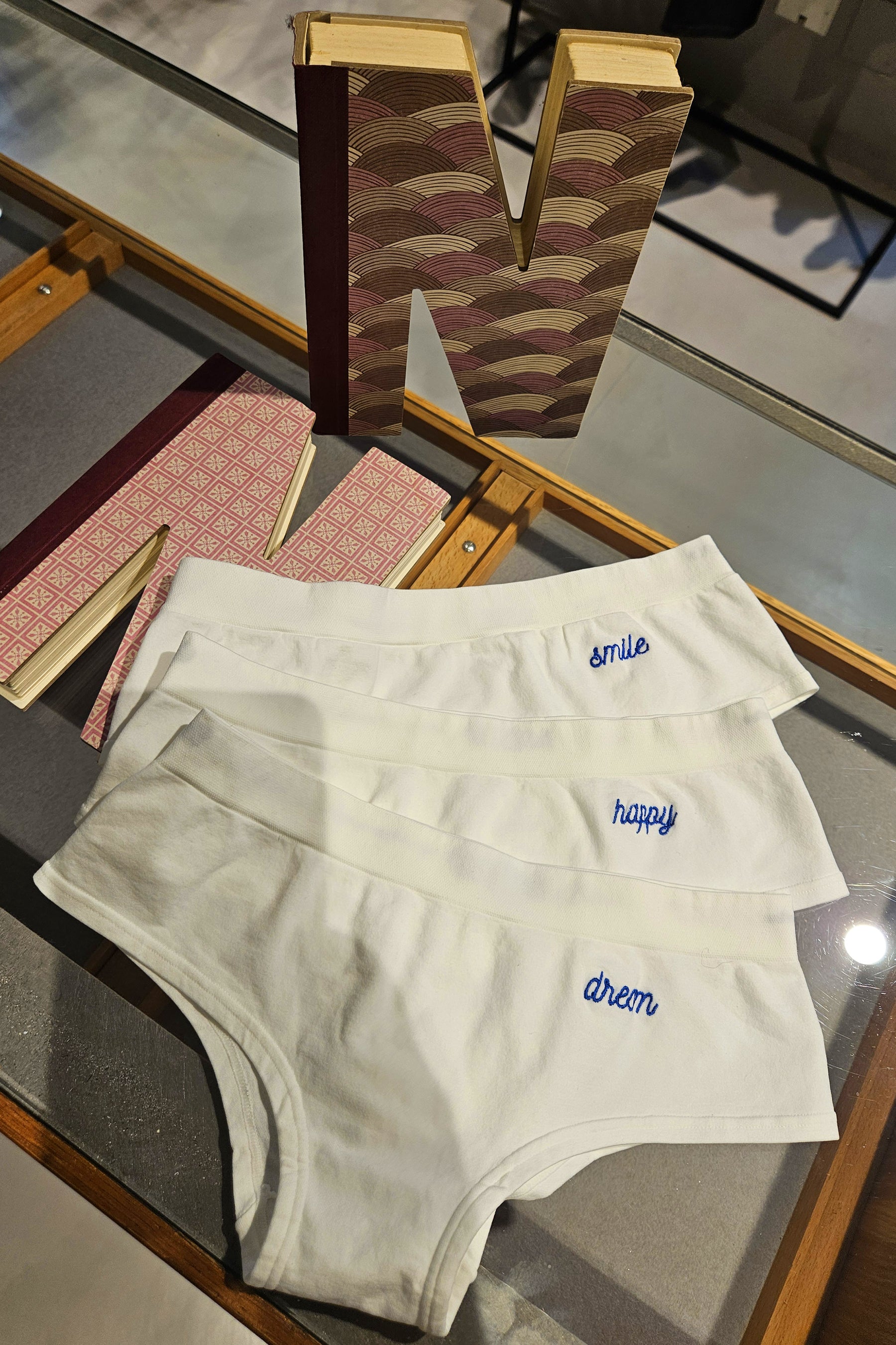 Set 3 Coulotte "Dream+Happy+Smile"