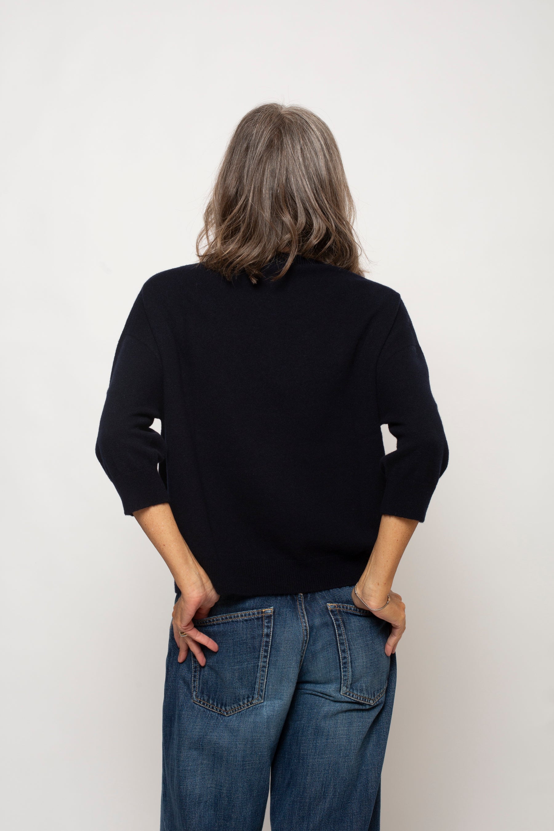 Maglia "100% CASHMERE" Girocollo Agata Aspen