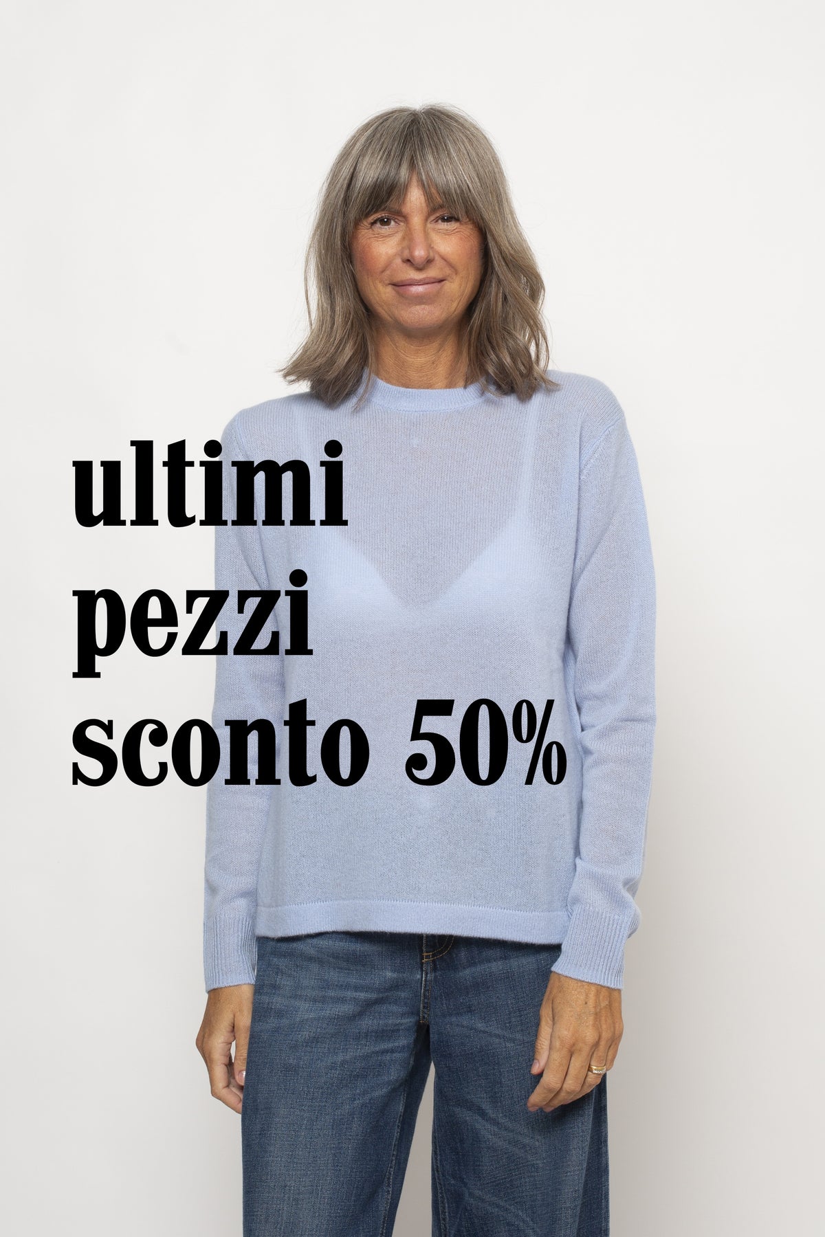 Maglia Girocollo100% Cashmere Aragona