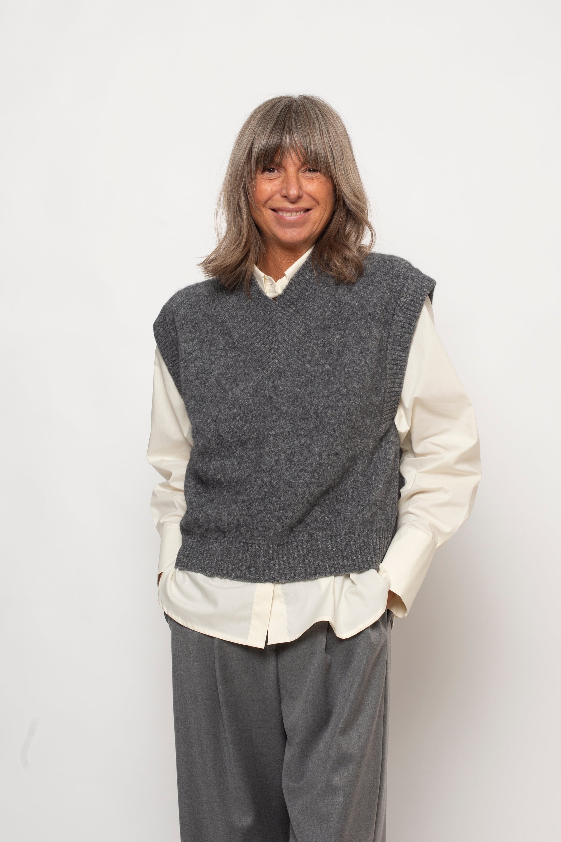 Gilet scollo V Eufonia