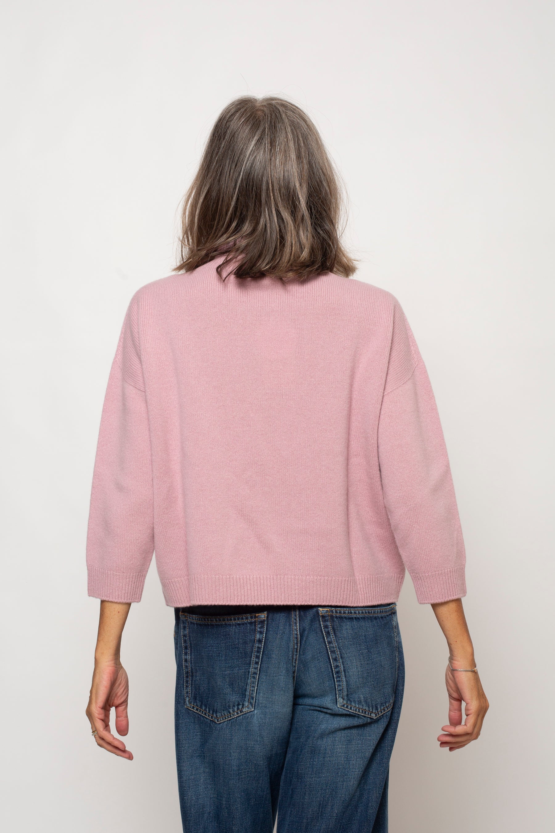 Maglia Collo Alto 100% Cashmere Agata Aspen
