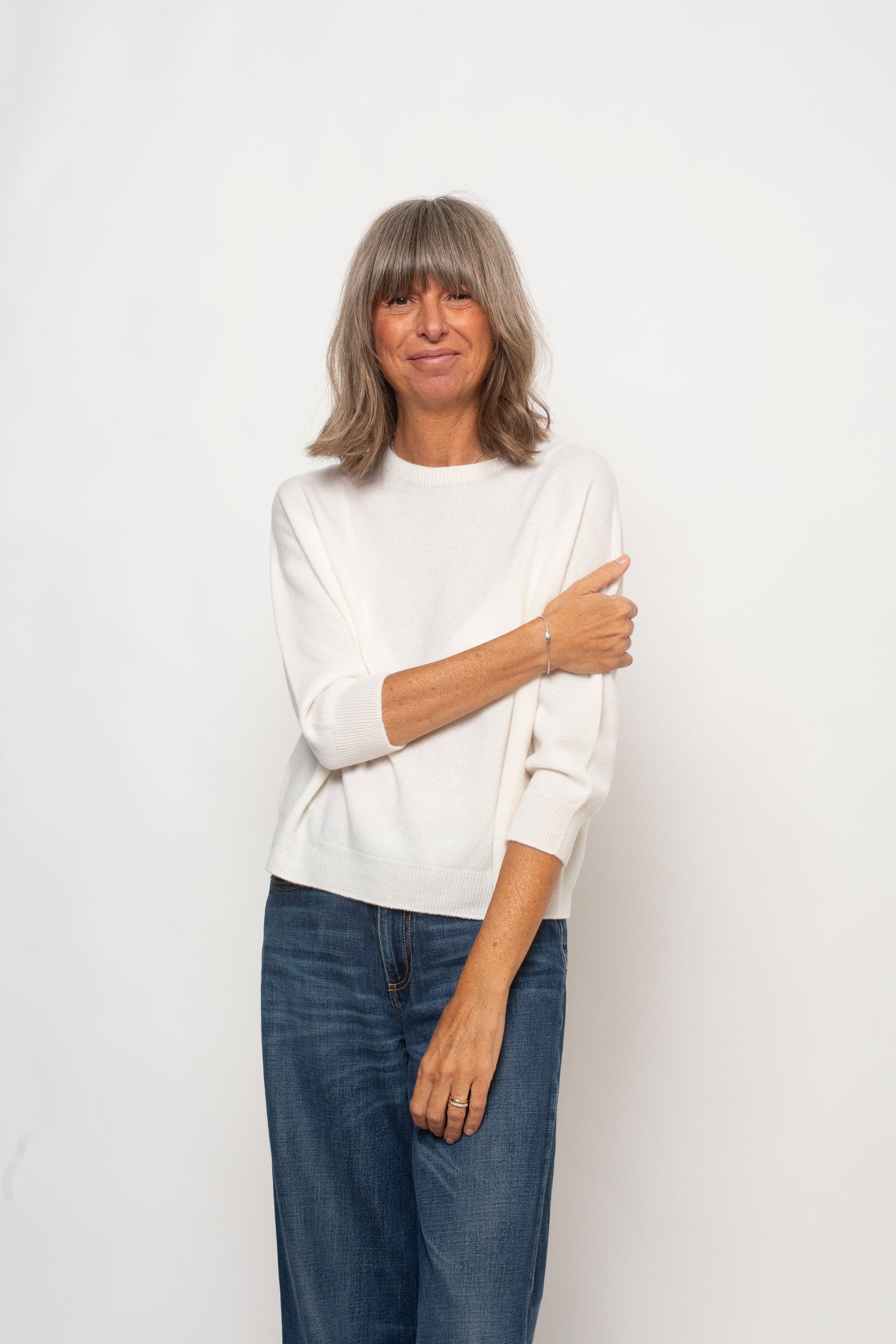 Maglia "100% CASHMERE" Girocollo Agata Aspen