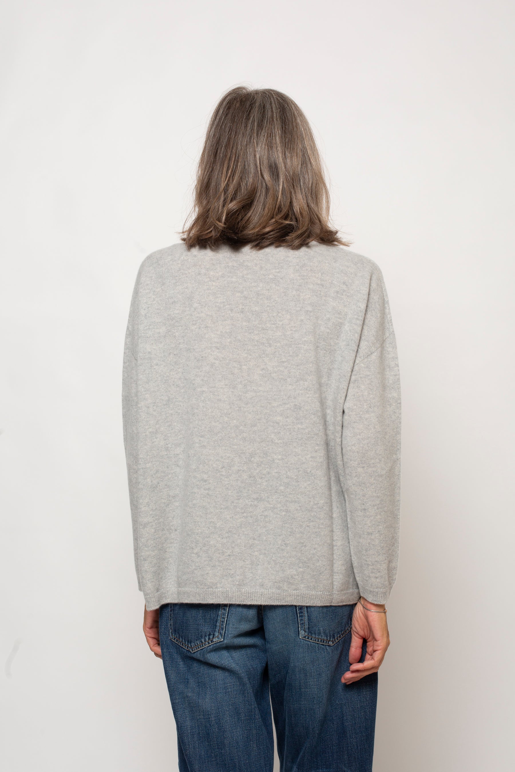 Maglia "100% CASHMERE" Collo Alto Agata Aspen