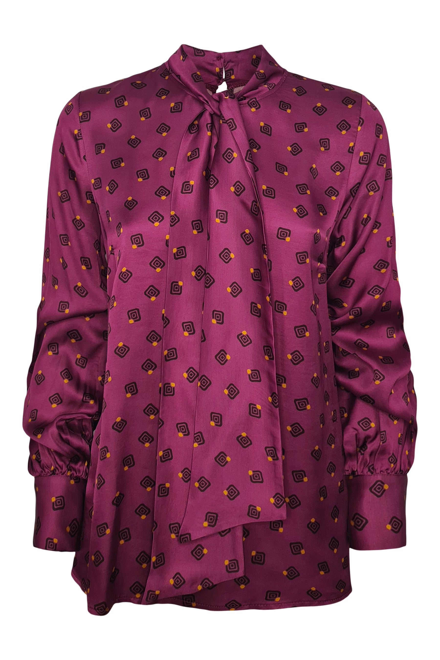 Camicia Fiocco Viscosa Justmine