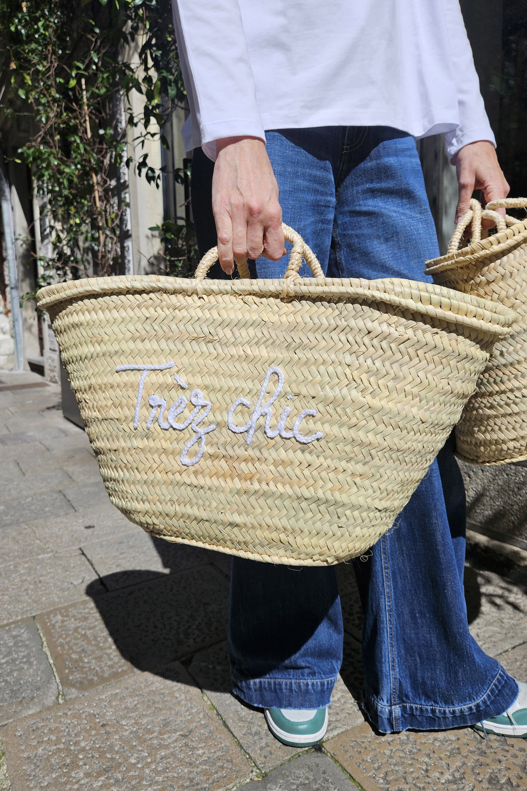 Borsa Paglia Grande Nina