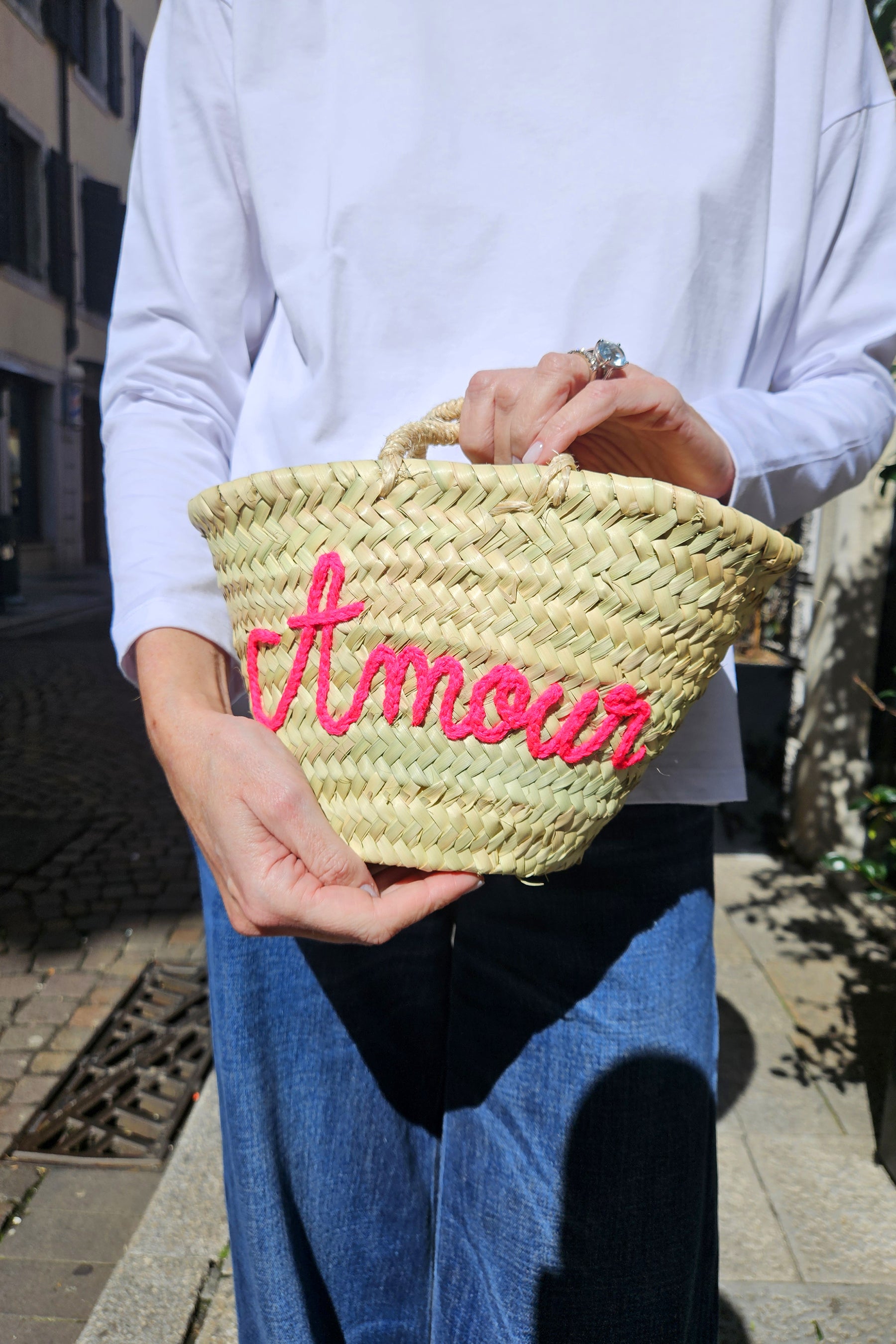 Borsa Paglia Piccola Nina