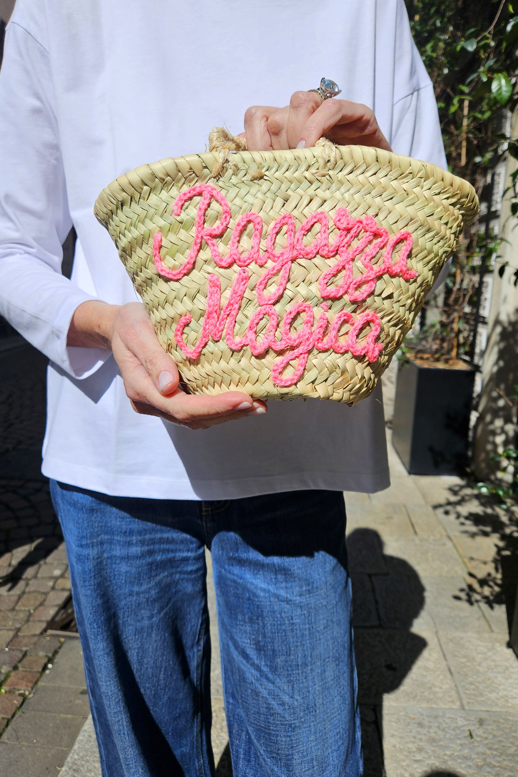 Borsa Paglia Piccola Nina