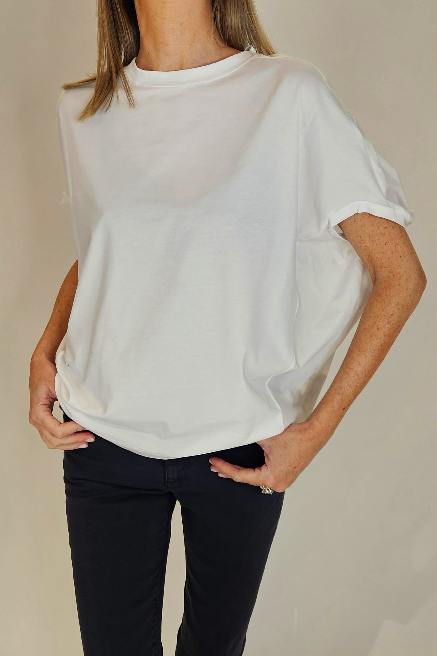 T-Shirt Maxi Manica Corta Alpha Studio