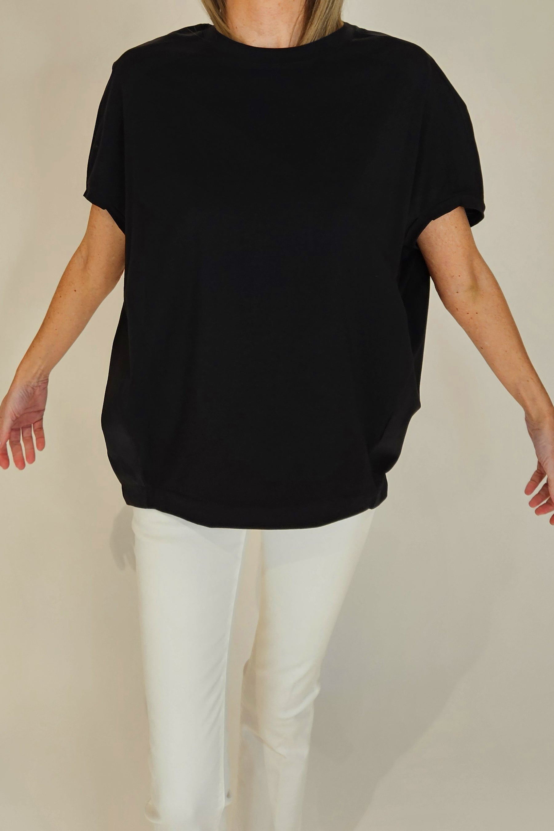T-Shirt Maxi Manica Corta Alpha Studio