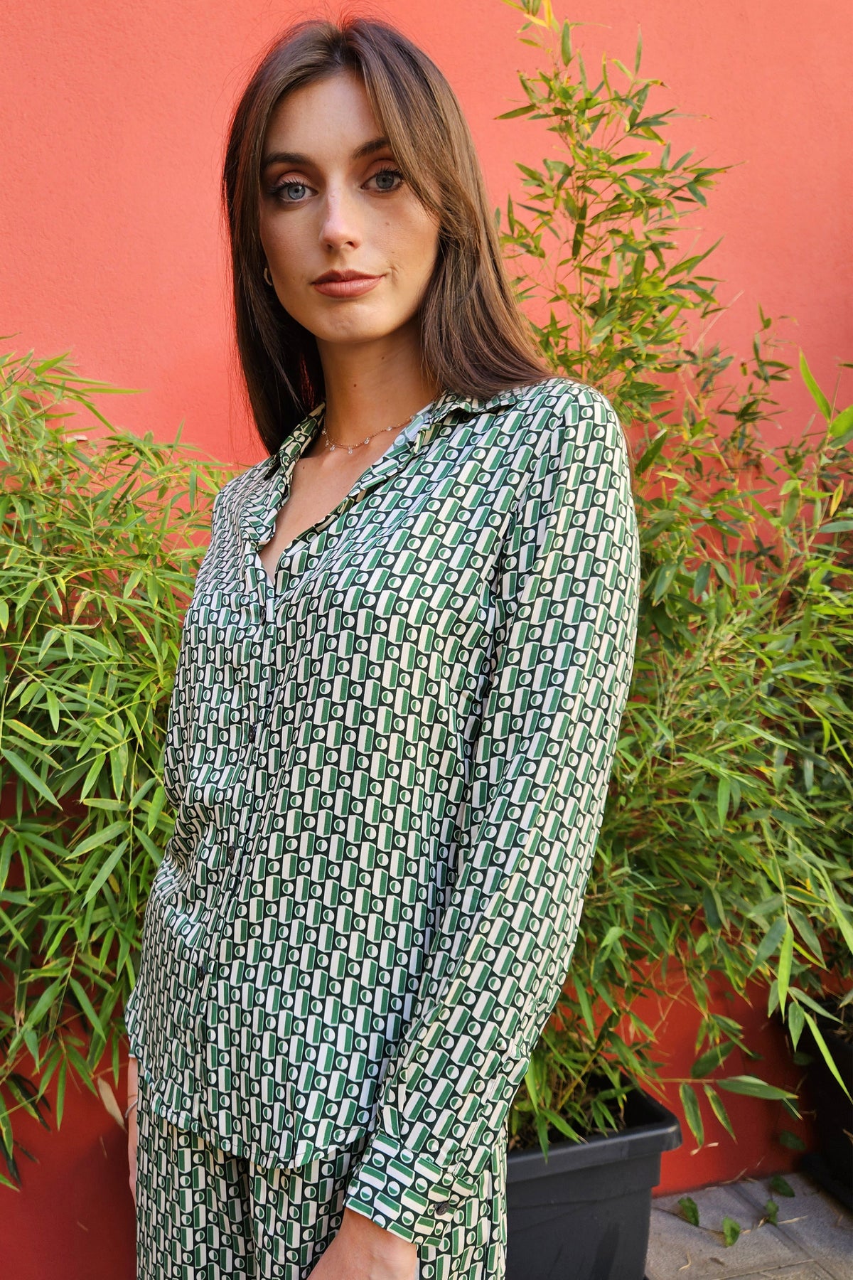 Camicia Collo Italiano Mosca