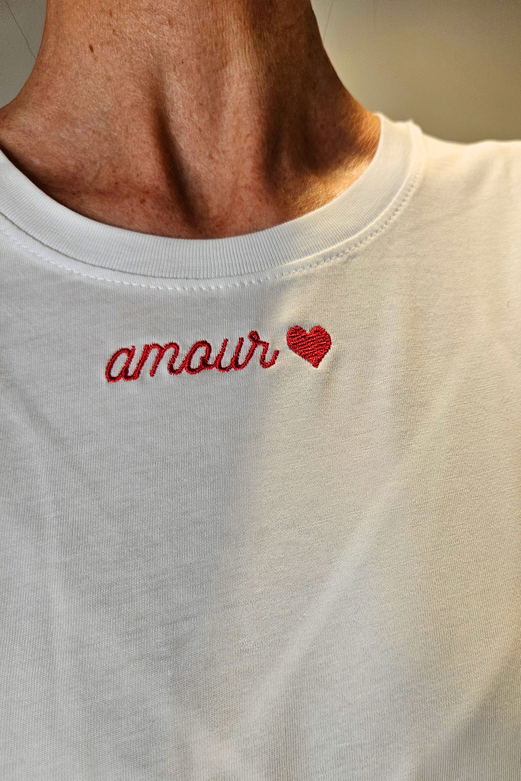 T-Shirt Manica Corta "Amour"