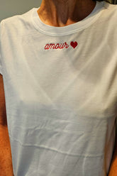 T-Shirt Manica Corta "Amour"