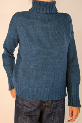 Maglia Collo Alto 100% Cashmere Aragona