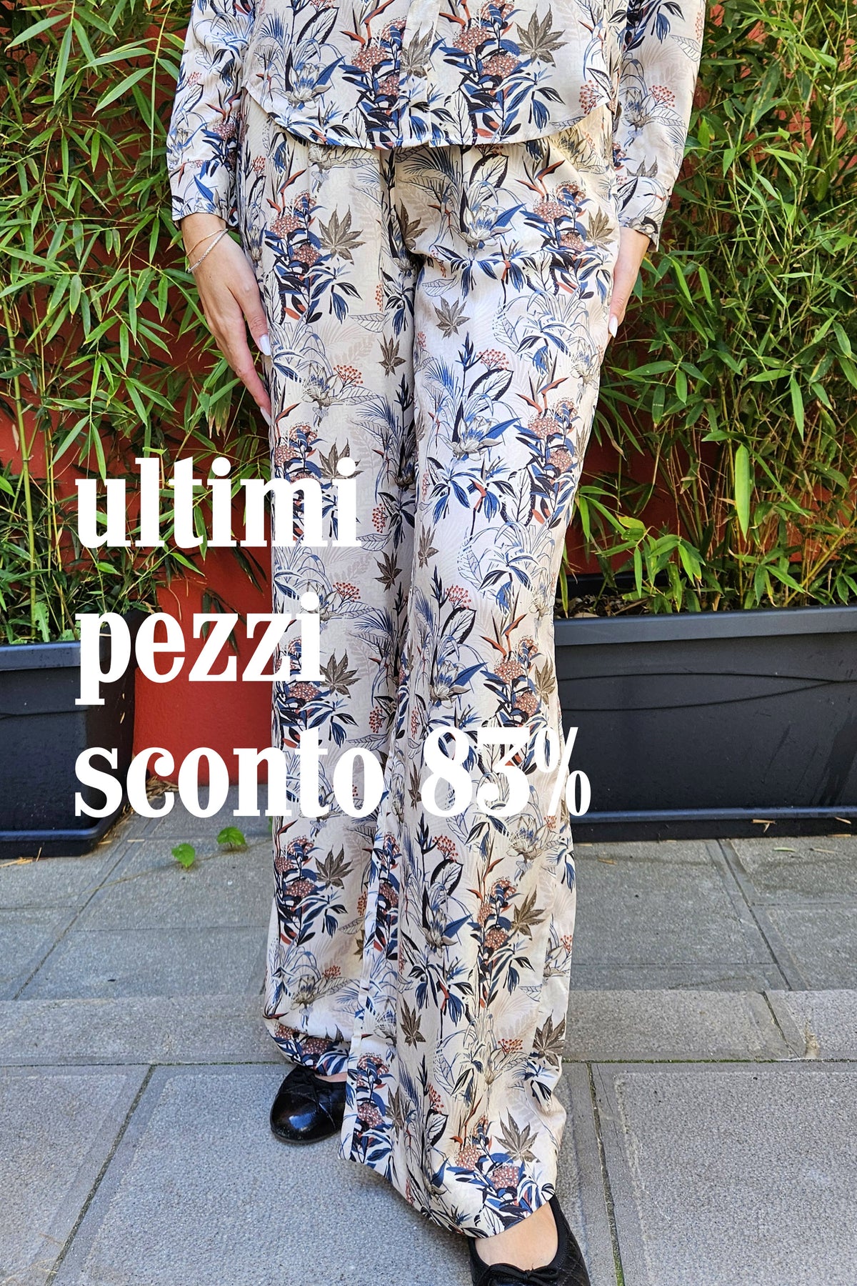 Pantalone Viscosa Mosca