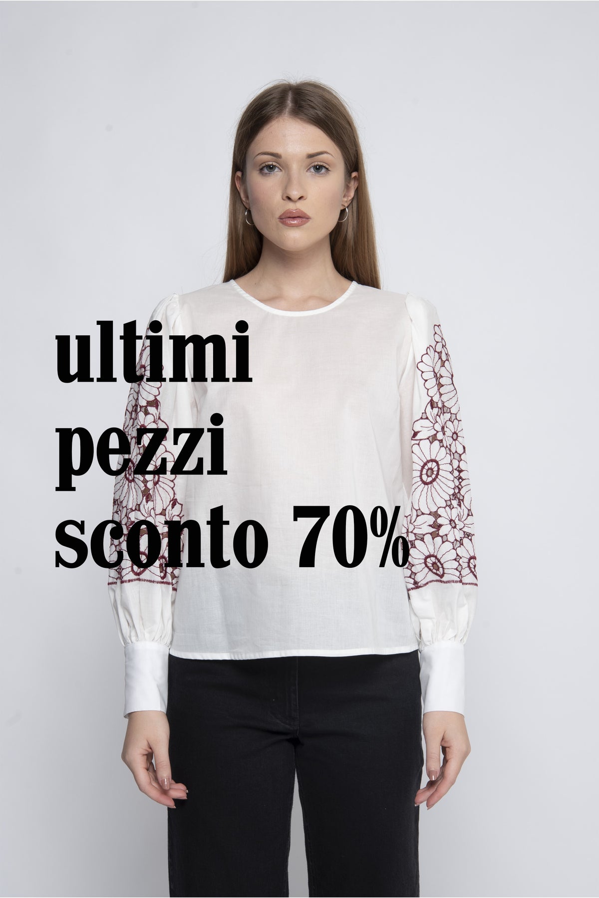 Camicia con ricami Justmine
