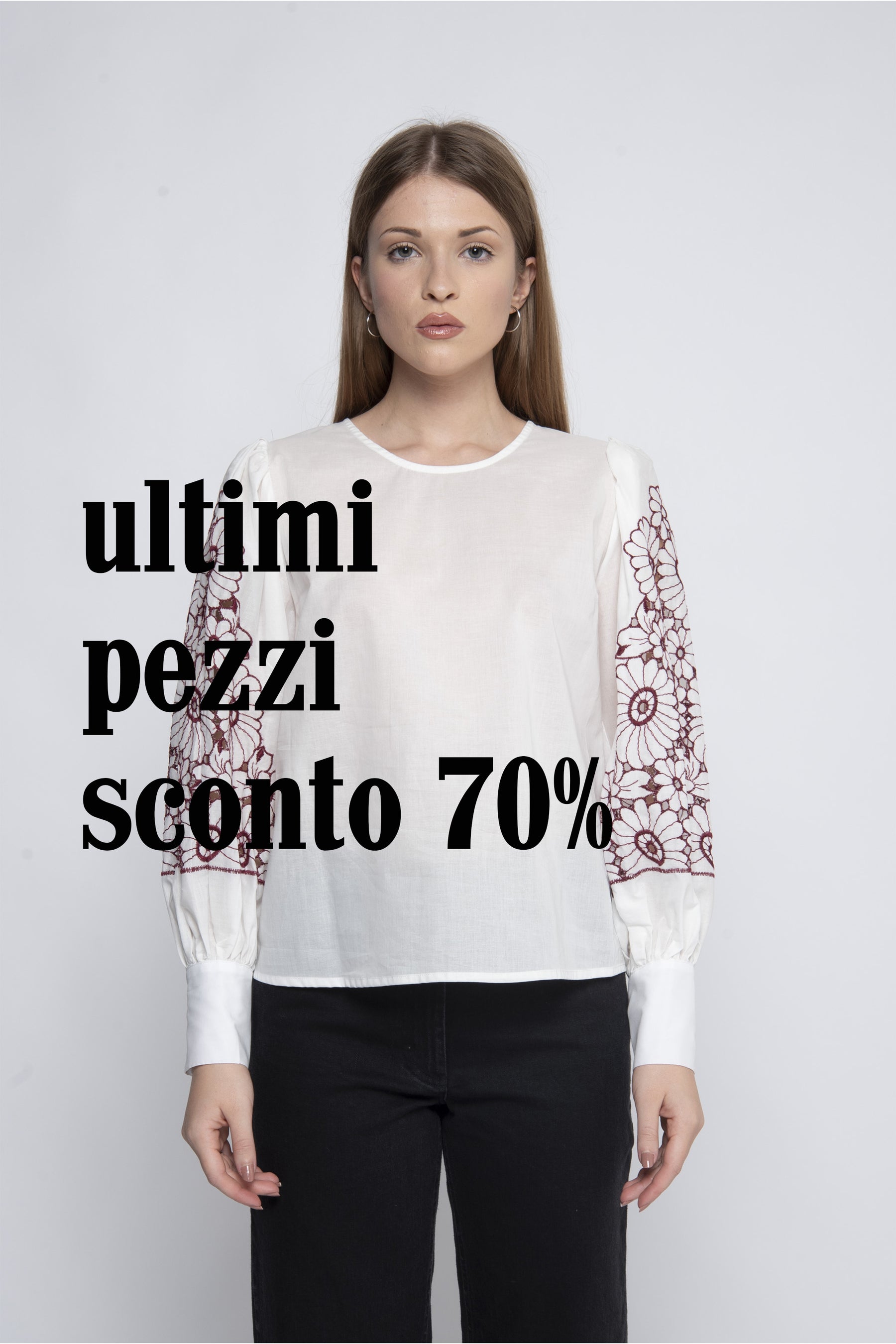 Camicia con ricami Justmine