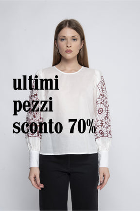Camicia con ricami Justmine
