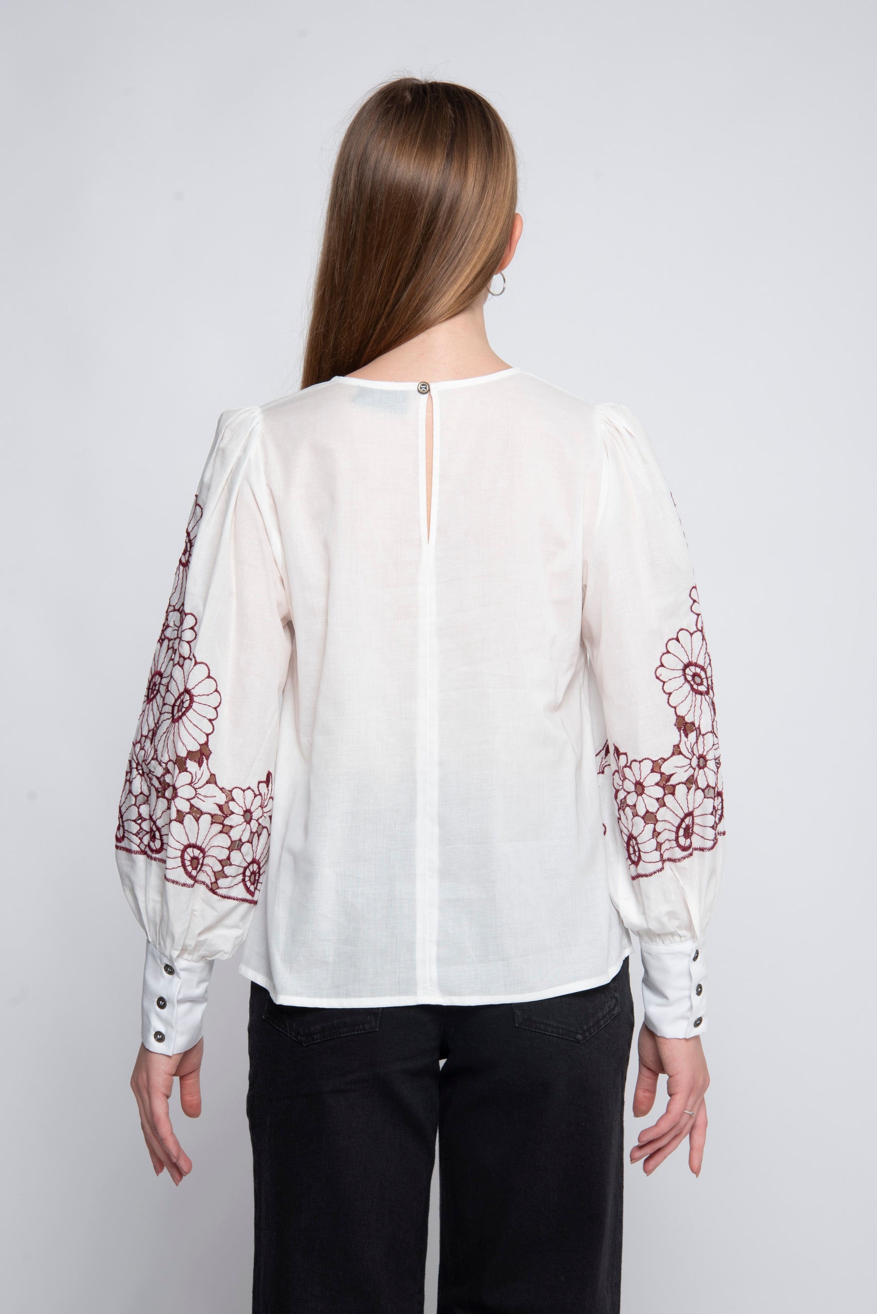 Camicia con ricami Justmine