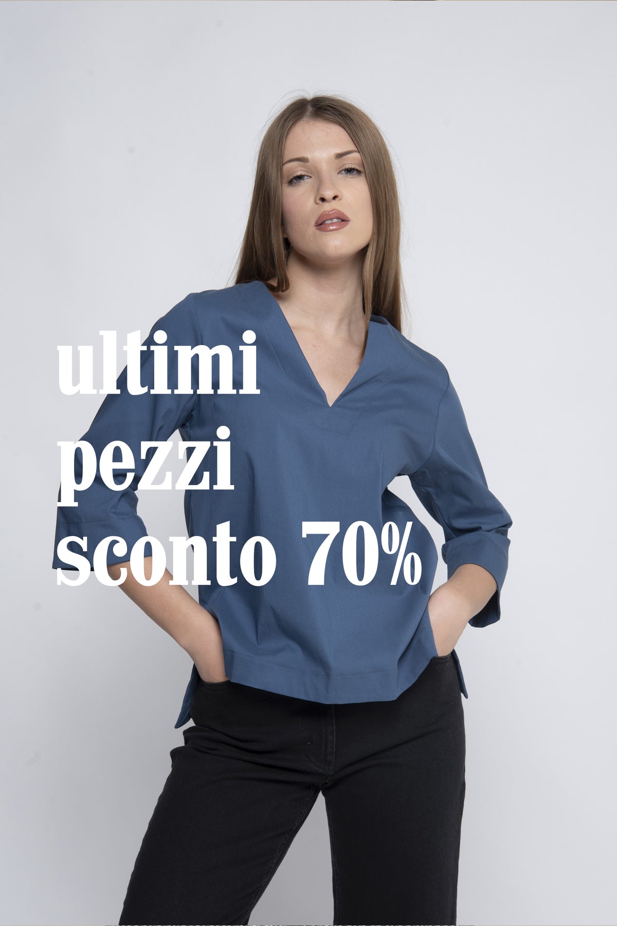 Blusa manica 3/4 Justmine