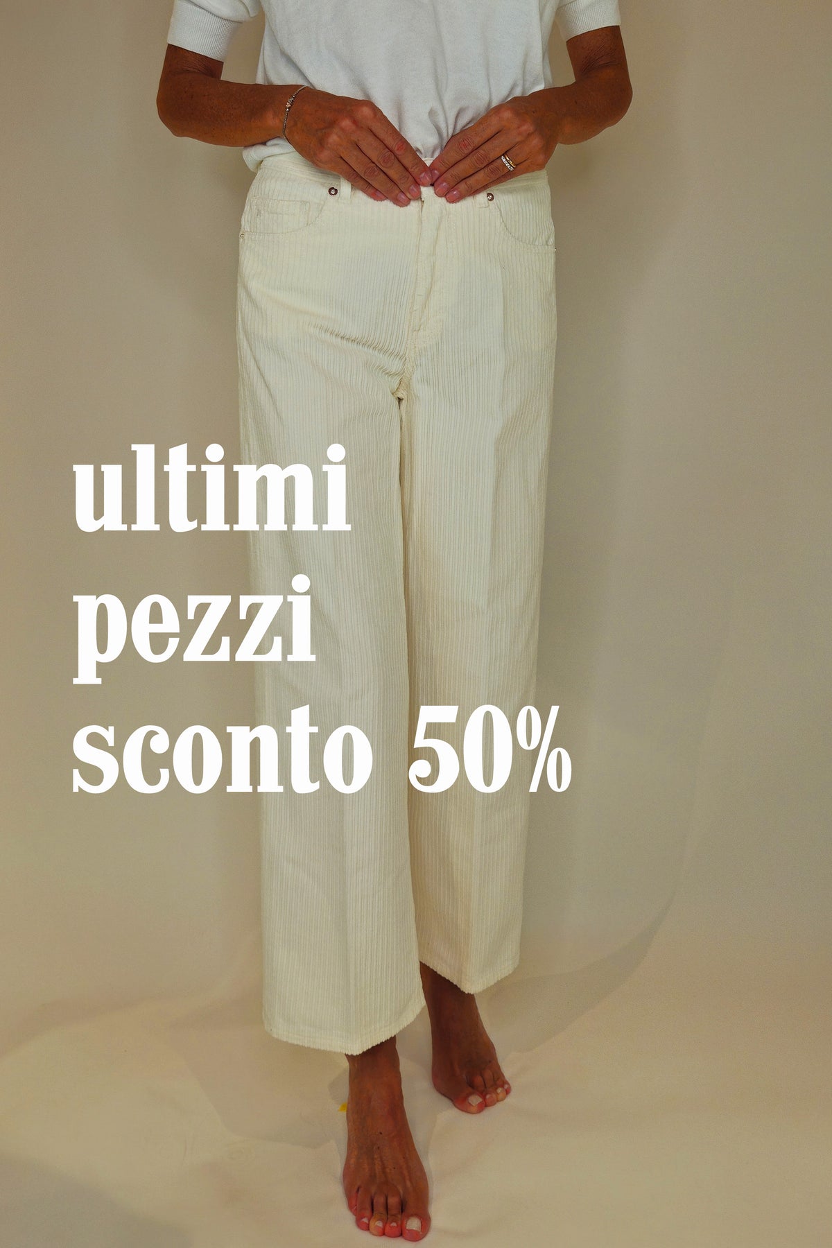 Pantalone Elsa velluto Nine in the Morning