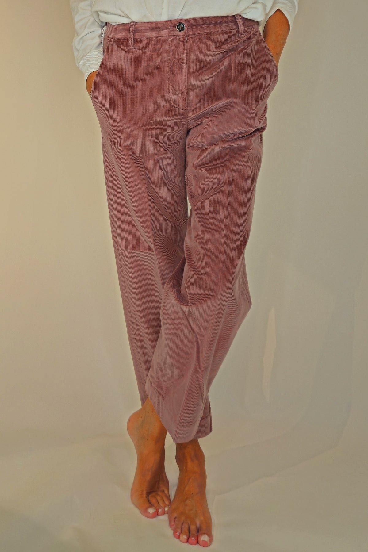 Pantalone Lavinia velluto Nine in the Morning