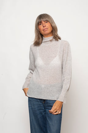 Pull collo alto Eufonia
