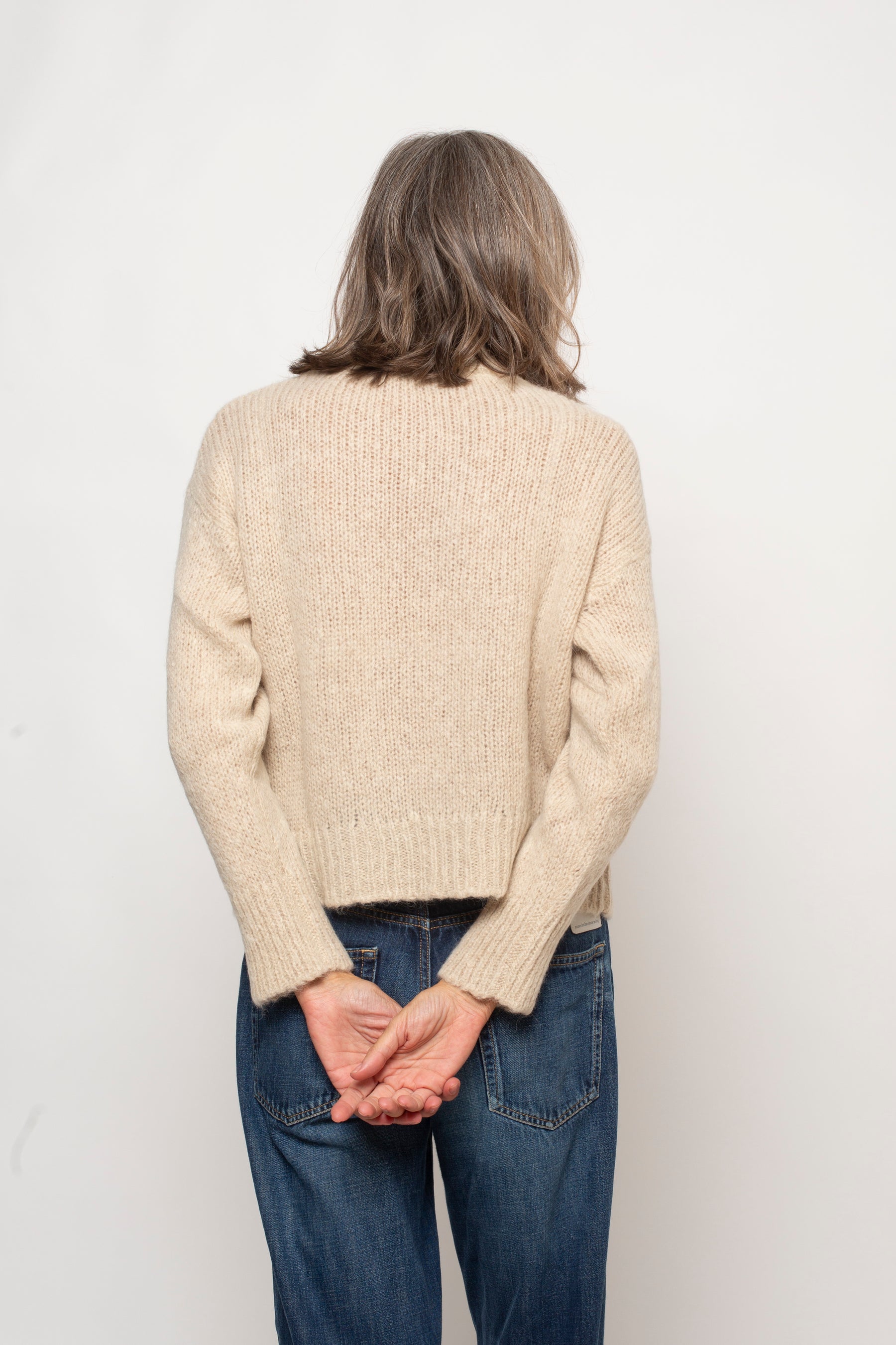 Maglia boxy paricollo Eufonia