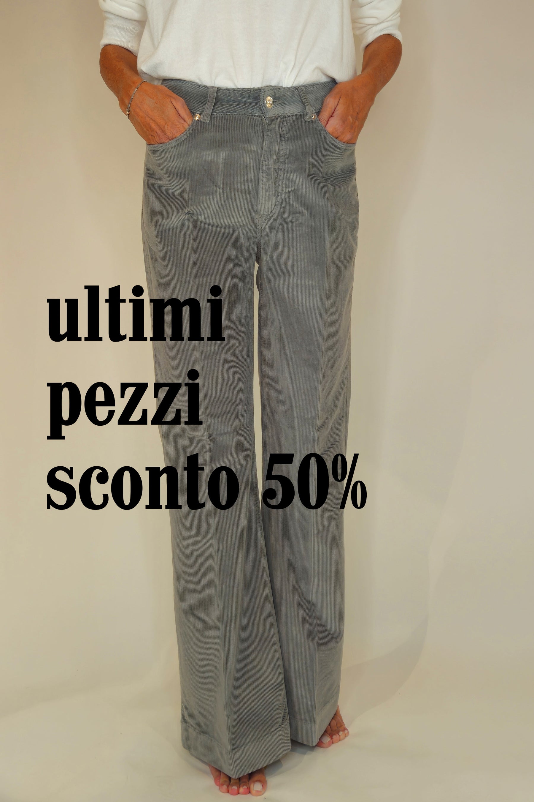 Pantalone Paolie velluto Nine in the Morning