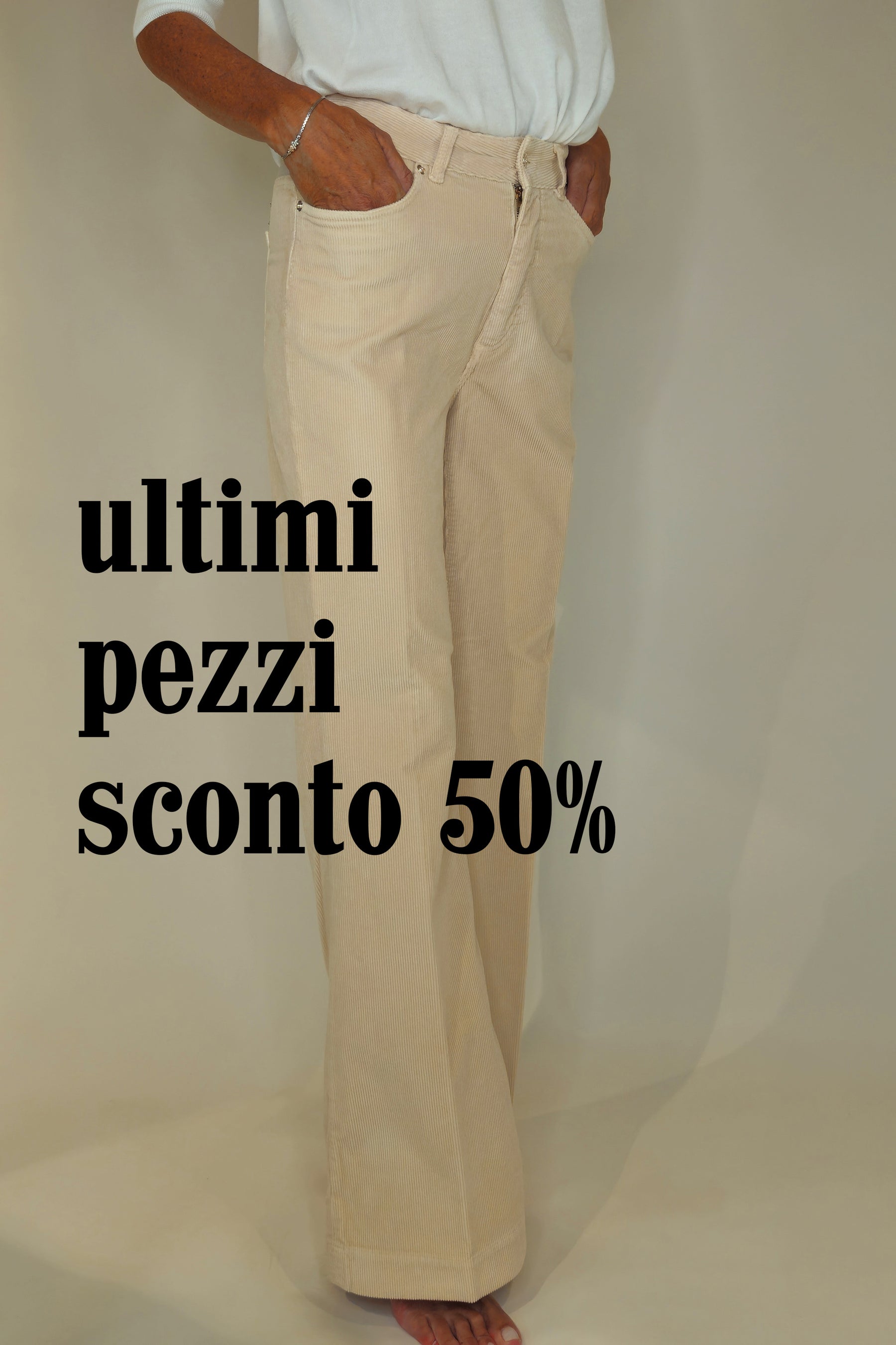 Pantalone Paolie velluto Nine in the Morning