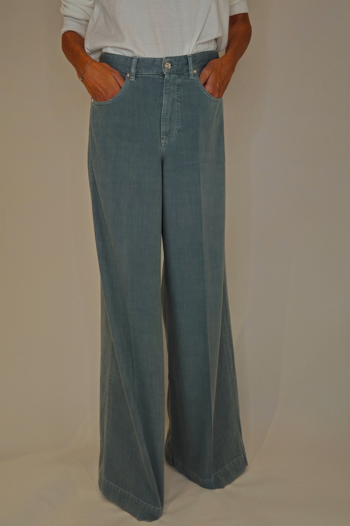 Pantalone Patti con elastico vita dietro Nine in the Morning