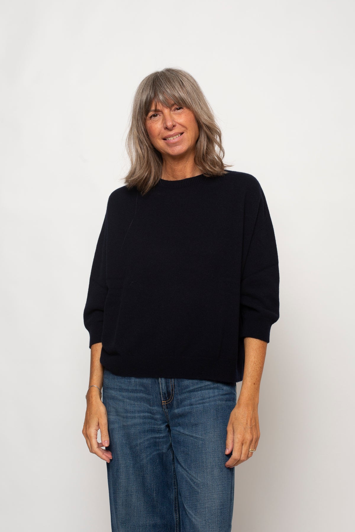 Maglia "100% CASHMERE" Girocollo Agata Aspen
