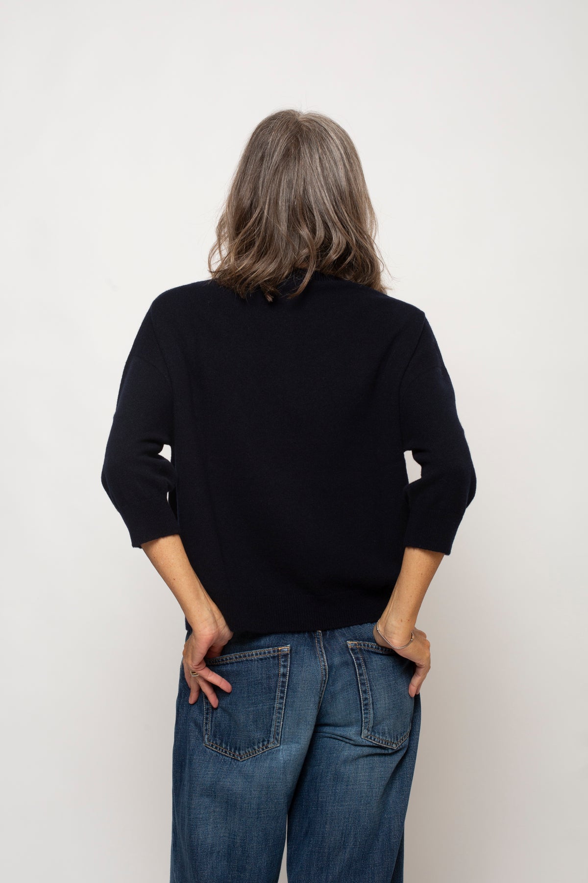 Maglia "100% CASHMERE" Girocollo Agata Aspen