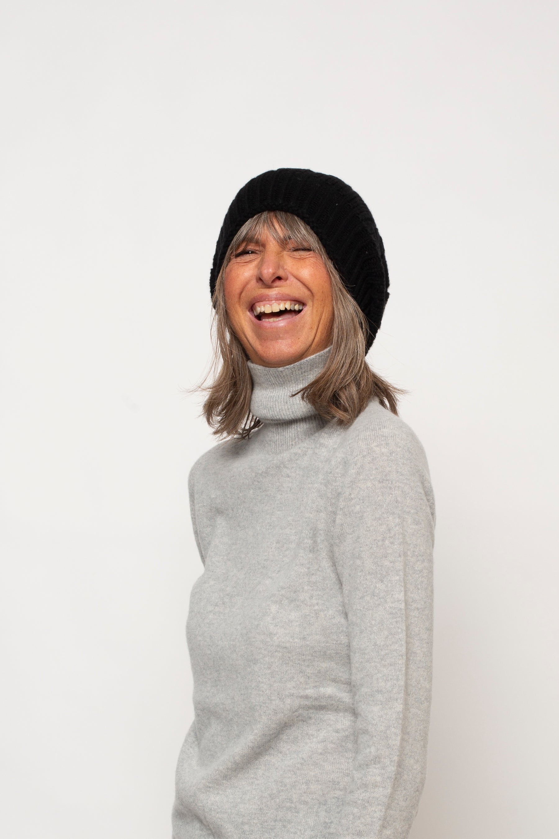 Cappello Treccia100% Cashmere Aragona