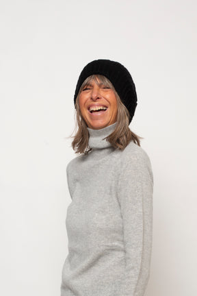 Cappello Treccia100% Cashmere Aragona