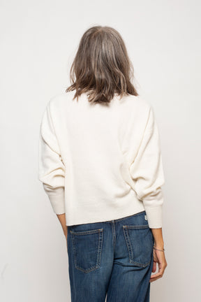 Cardigan corto con bottoni Eufonia