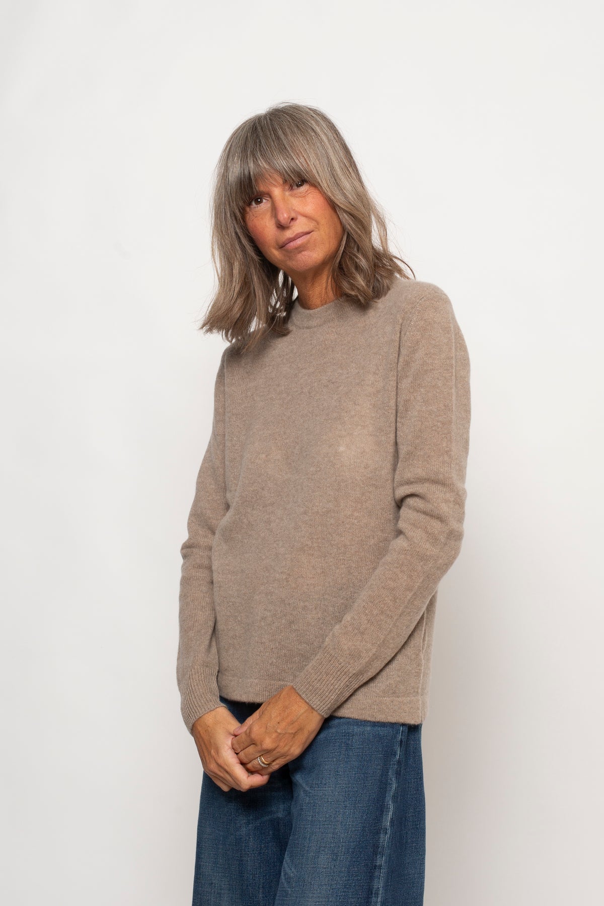 Maglia Girocollo100% Cashmere Aragona