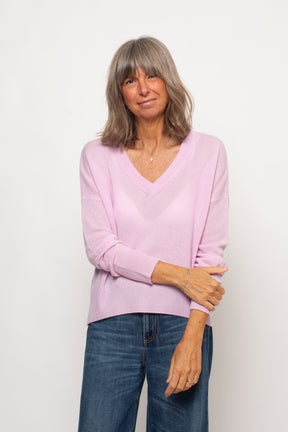 Maglia Scollo a V 100% Cashmere Aragona