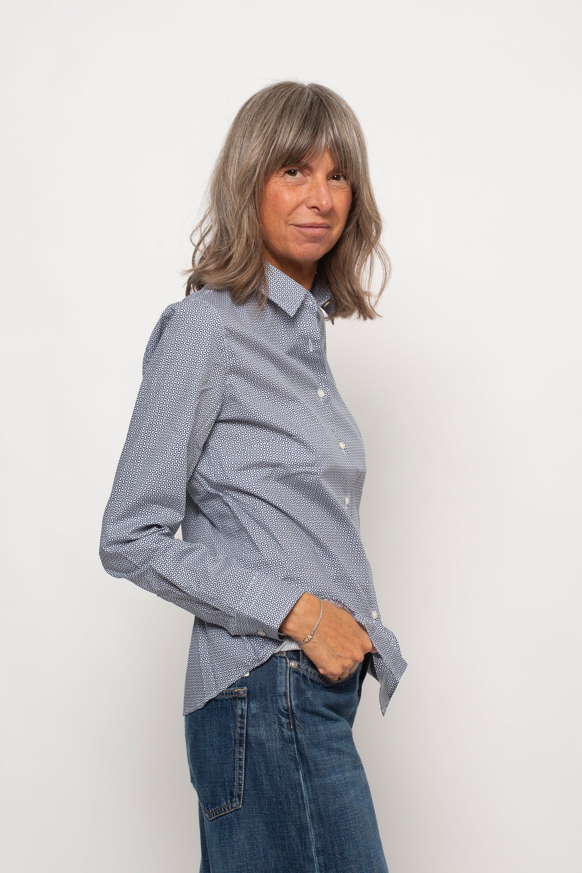 Camicia Collo Italiano Nina