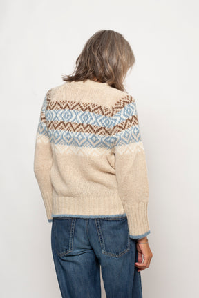 Maglia girocollo norvegese Eufonia