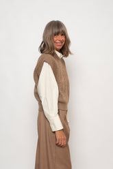 Gilet scollo V Eufonia