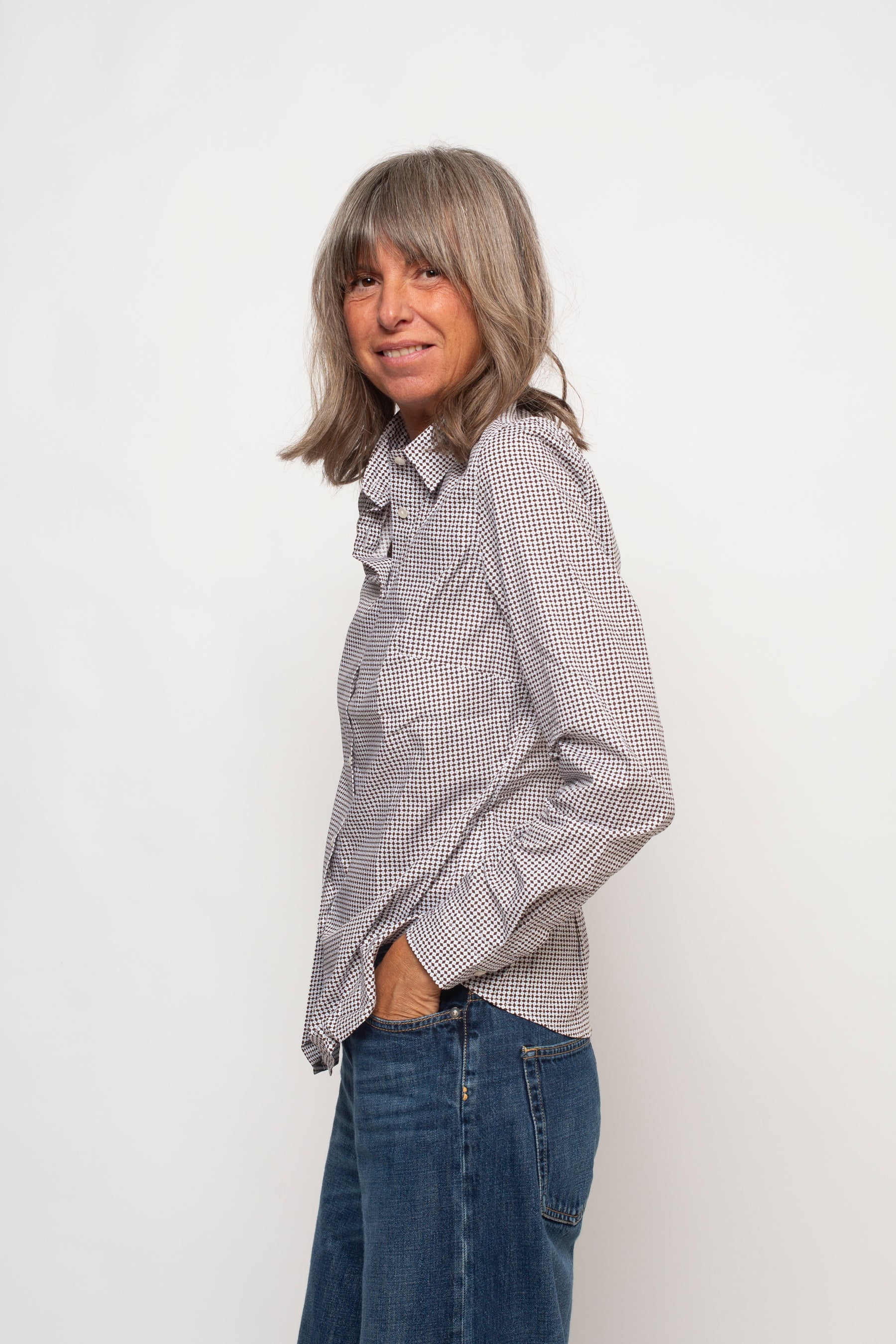 Camicia Collo Italiano Nina