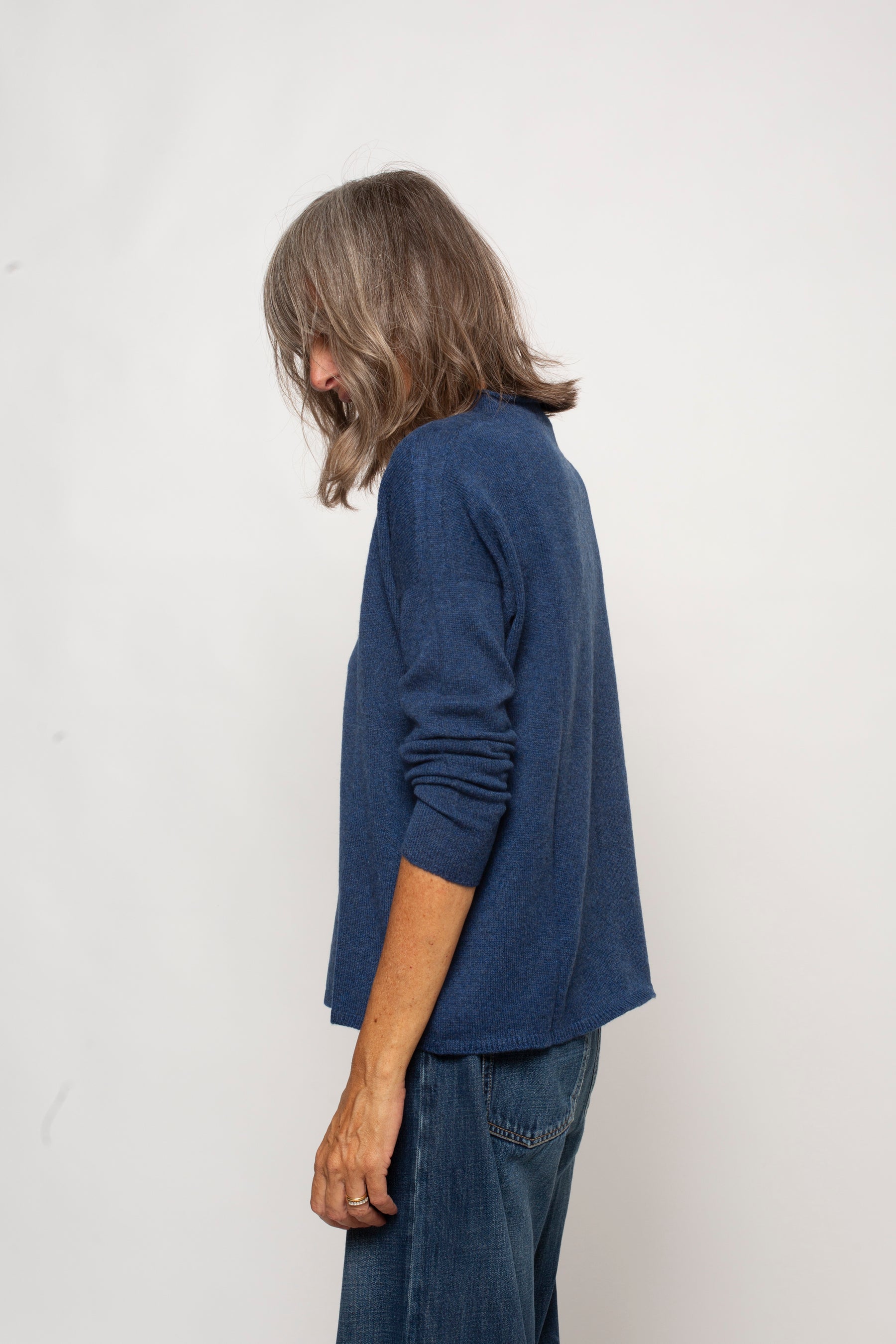 Maglia 100% Cashmere Girocollo Agata Aspen