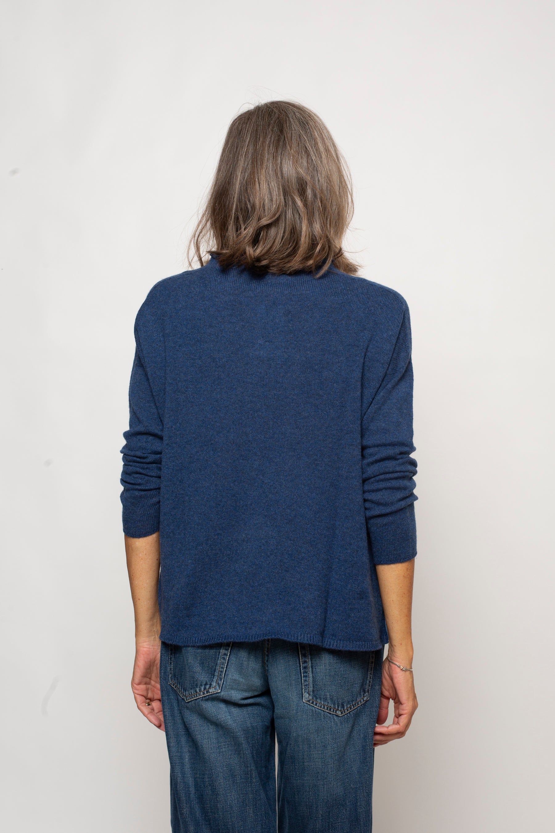 Maglia 100% Cashmere Girocollo Agata Aspen