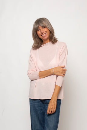 Maglia 100% Cashmere Girocollo Agata Aspen