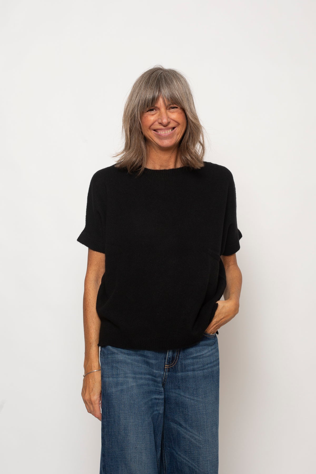 T-Shirt 100% Cashmere Agata Aspen