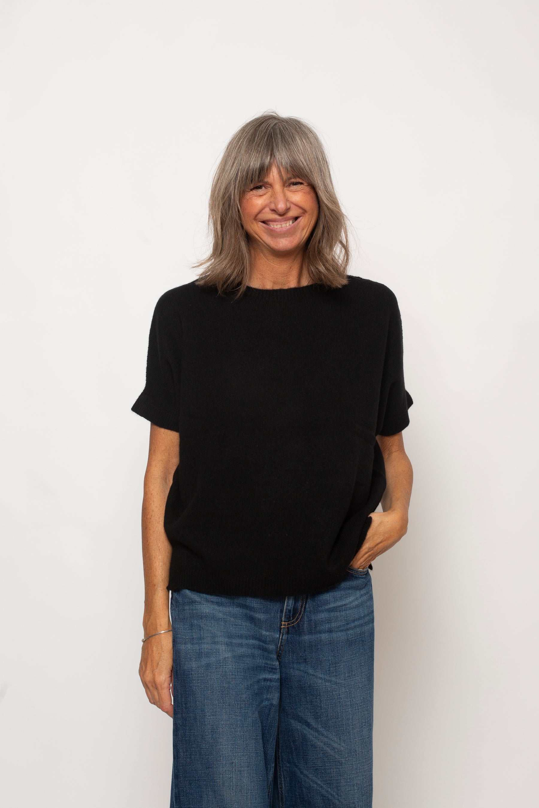 T-Shirt 100% Cashmere Agata Aspen