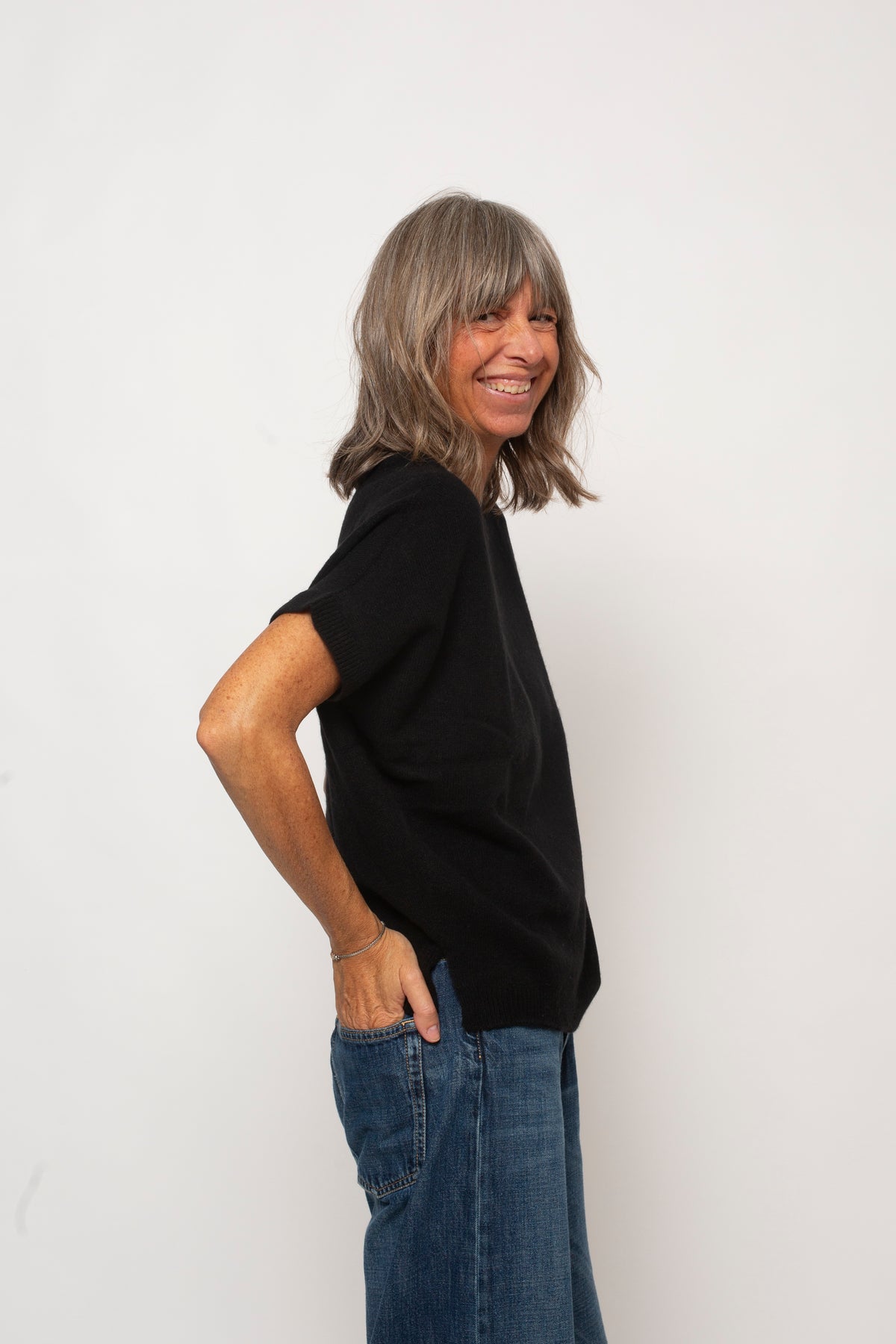 T-Shirt 100% Cashmere Agata Aspen